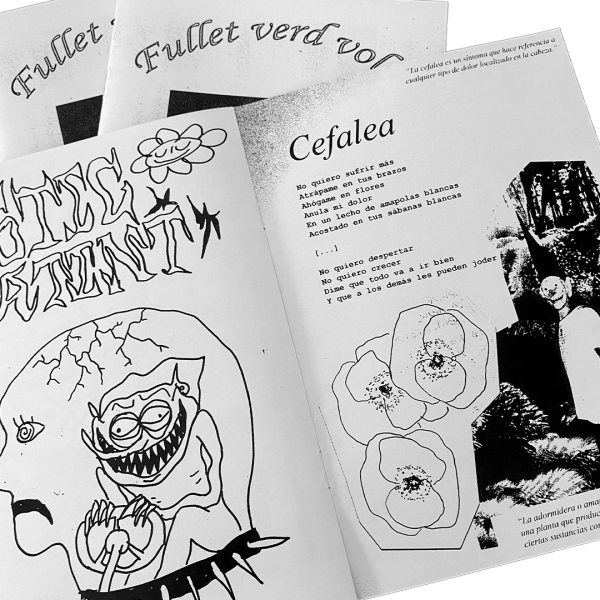 esticpatint "Fullet Verd vol 1" fanzine