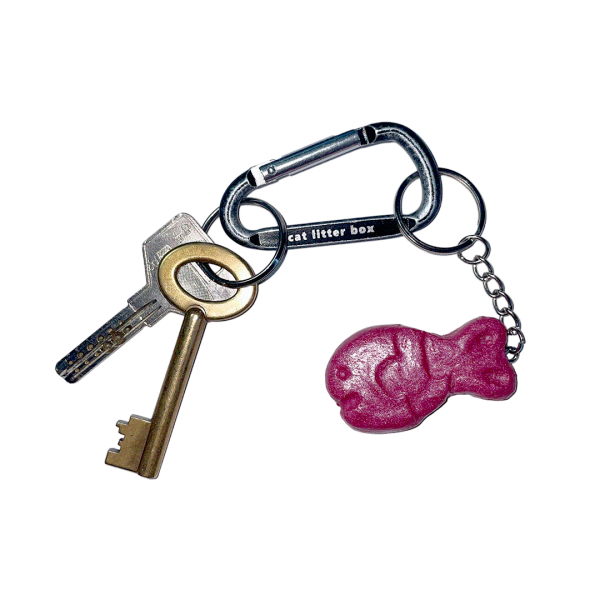 CLB fish keychain