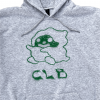 CLB stoner : ) ash grey hoodie