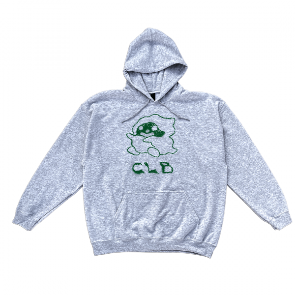 CLB stoner : ) ash grey hoodie